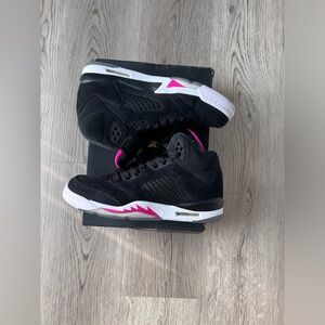 Nike Air Jordan 5 Retro Mid Deadly Pink Size 6.5y 6UK  Basketball Sneakers